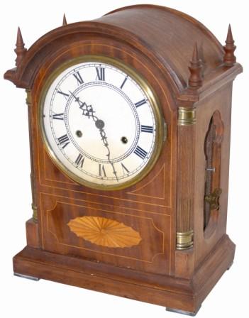 Wilcock Pat. Canada 1896, copied from the chime movement of this large mantle clock. — Antique Clocks Price Guide