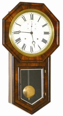 Welch, Spring and Co. hanging clock, the "Verdi", ca 1877. — Antique Clocks Price Guide