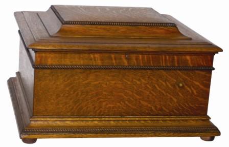 Regina disc music box that plays 15.5" diameter discs. — Antique Clocks Price Guide