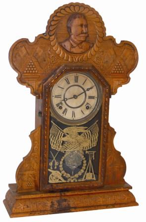 E. Ingraham Clock Co. "Admiral Dewey" one of their commemorative clocks, ca 1899. — Antique Clocks Price Guide