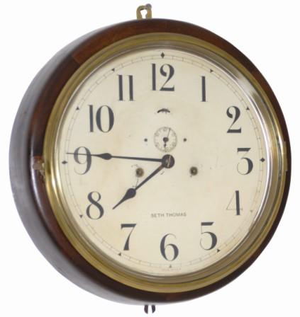 Seth Thomas Clock Co. hanging gallery, "Wood Lever", ca 1921. — Antique Clocks Price Guide