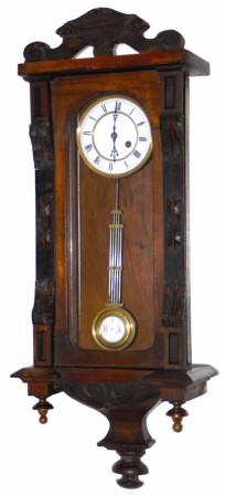 Junghans RA wall clock, ca 1885. There is a lot of clock here for the money. — Antique Clocks Price Guide