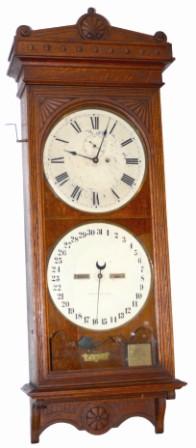 Seth Thomas Clock Co. "Office Calendar No. 13", ca 1892. — Antique Clocks Price Guide