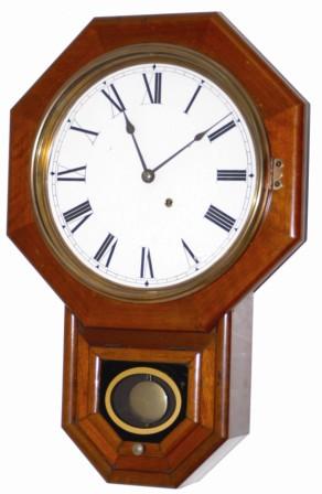 Seth Thomas Clock Co. "Drop Octagon 12 Inch", ca 1890. — Antique Clocks Price Guide
