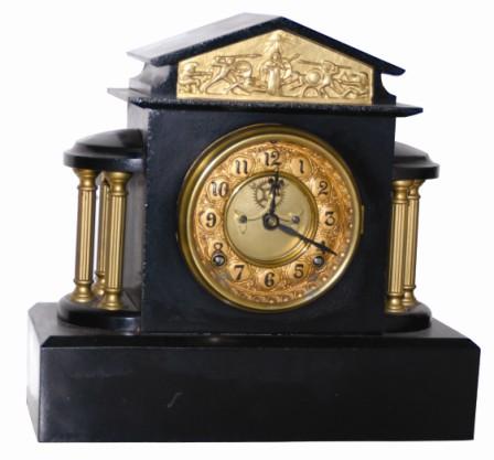 Ansonia Clock Co. enameled iron case, "Ormonde", ca 1914. — Antique Clocks Price Guide