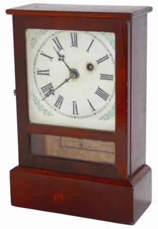 Ansonia Brass And Copper Co. mantle clock, "Cottage", ca 1874. — Antique Clocks Price Guide