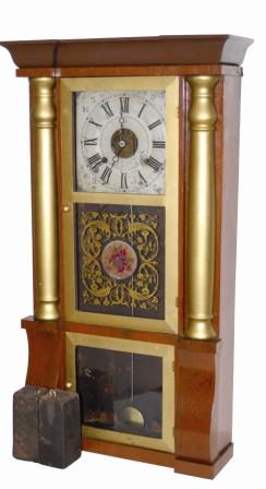 Seth Thomas Clock Co. large mantle weight clock, "Column", ca 1880. — Antique Clocks Price Guide