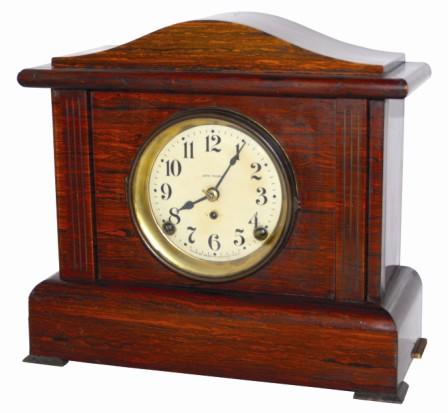 Seth Thomas Clock Co. adamantine finished case, "Belmont No. 3", ca 1913. — Antique Clocks Price Guide