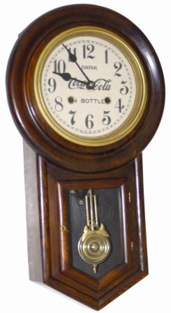 Japanese short drop. Dark wood case, possibly pine or similar wood stained to resemble walnut. — Antique Clocks Price Guide