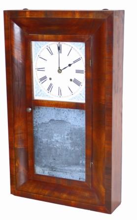Waterbury Clock Co. wood cased mantle clock, "O.G.", ca 1881. — Antique Clocks Price Guide