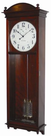 Seth Thomas Clock Co. self winding electric master clock, Model L1, ca 1913-1920. — Antique Clocks Price Guide