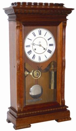 Seth Thomas Clock Co. rare and unusual mantle clock, "Garfield", ca 1883. — Antique Clocks Price Guide