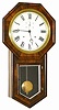Welch, Spring and Co. hanging clock, the "Verdi", ca 1877.