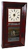 Chauncey Jerome, New Haven, Conn., 8 day OG weight clock.