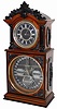 Ithaca Calendar Clock Co. "No. 3 1/2 Parlor-Black Dial", ca 1881.