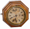 Seth Thomas Clock Co. hanging, "Lever 6-Inch", ca 1879.