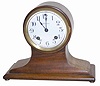 Ansonia Clock Co. tambour style, "Cabinet No. 38", ca 1917.