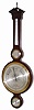 Made in USA By Airguide Instruments Company Chicago, printed at the bottom of the large dial. The silver dial is also signed, "Airguide / Compensated Barometer".