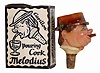 Black Forest musical novelty, a carved "Bottle Head". This one is different from most we have sold.