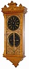 Ithaca Calendar Clock Co. "No. 5 1/2 Hanging Belgrade", ca 1880.