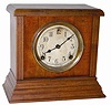 Sessions Clock Co. cabinet cased clock, "American No. 2", ca 1921.