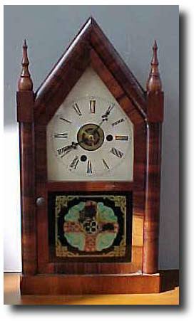 E.N Welch Miniature steeple clock, circa 1890 — Antique Clocks Price Guide