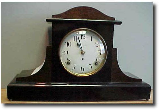 Seth Thomas tambour mantle clock, early 20th century — Antique Clocks Price Guide