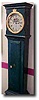 Danish painted tallcase clock, circa 1860