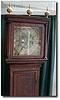 English tallcase clock, 18th century