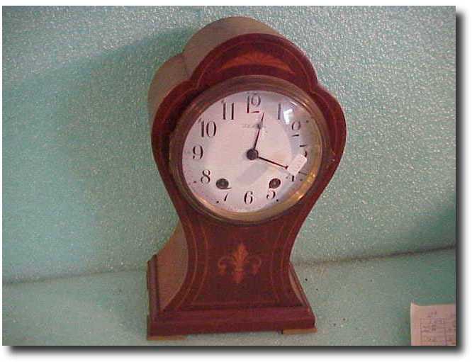 Seth Thomas Balloon style mantel clock, "Florence" model, c. 1910 — Antique Clocks Price Guide