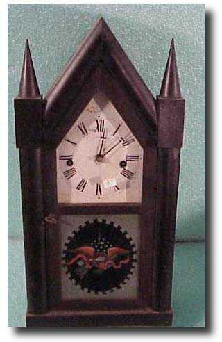 Smith and Goodrich steeple clock — Antique Clocks Price Guide