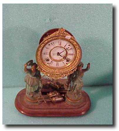 Ansonia "Crystal Palace" model, mantel clock, c. 1880-90 — Antique Clocks Price Guide