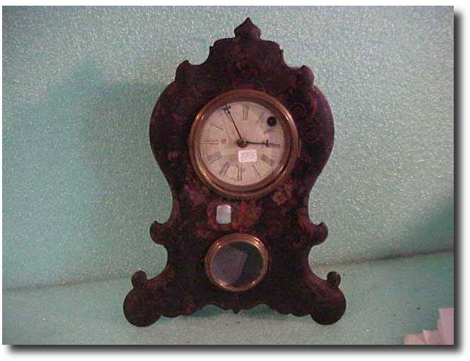 Waterbury iron front shelf clock — Antique Clocks Price Guide