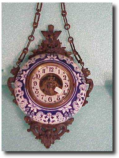 French Chatelaine clock — Antique Clocks Price Guide