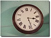 English fusee gallery clock