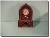 Gothic iron front clock