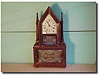 Ives Patent double steeple clock