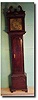 Irish mahogany tallcase clock