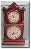 E. Ingraham and Co., "Parlor Calendar" clock, C.1881