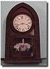J.C. Brown Ripple Front Beehive clock, c. 1845