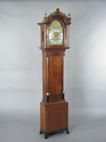 NICE ENGLISH TALL CLOCK BY RICHARD STEVENTON, DRAYTON — Antique Clocks Price Guide