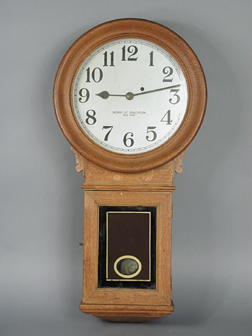 HOWARD No. 70 OAK WALL CLOCK — Antique Clocks Price Guide