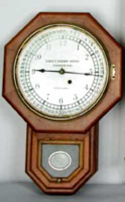 Seth Thomas railroad advertising clock — Antique Clocks Price Guide