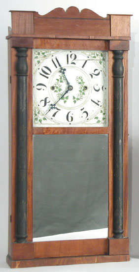 MASSACHUSETTS SHELF CLOCK BY PRATT & FROST — Antique Clocks Price Guide