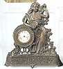 A Piper Heidsieck Cigars figural advertising clock.