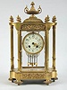FINE FRENCH CRYSTAL REGULATOR CLOCK BY SAMUEL MARTI