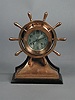 FINE CHELSEA SHIP'S WHEEL CLOCK