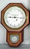 Seth Thomas railroad advertising clock