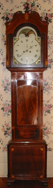 ENGLISH 18th CENTURY TALLCASE, Circa 1785 Maker: JOHN BARNISH ROCHDALE, ENGLAND — Antique Clocks Price Guide