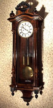 GERMAN LENZKIRCH VIENNA STLE WALL CLOCK, Circa 1870-80 — Antique Clocks Price Guide